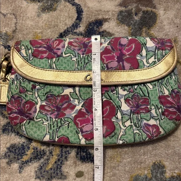 Coach Multicolor Floral Wristlet - Picture 2 of 8